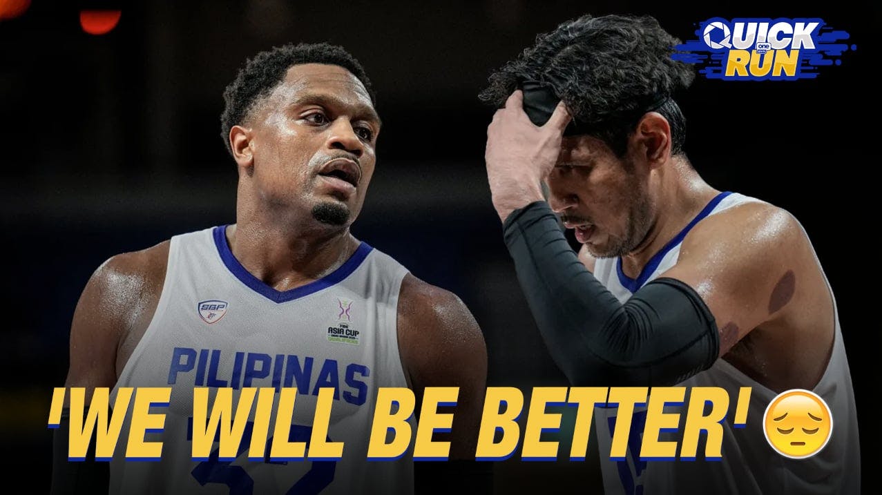 Tim Cone, Gilas Pilipinas vow to be better after loss to Chinese Taipei | OS Quick Run